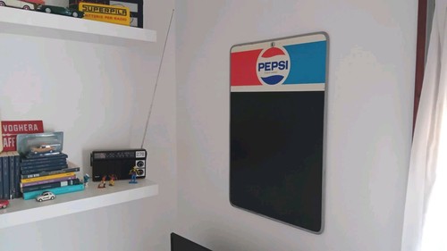 Insegna targa lavagna pepsi - insegna,