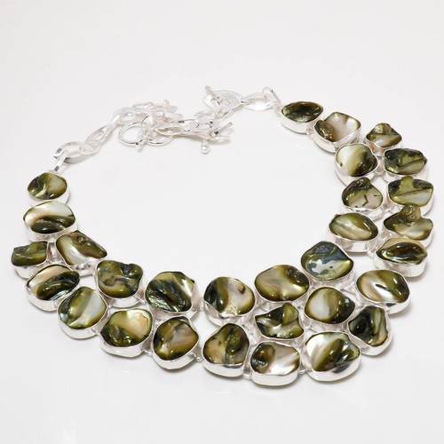 Collana con pietre - , preziose