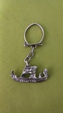 PORTACHIAVI SOUVENIR VENEZIA LEONE GONDOLA ANNI '70 VINTAGE
