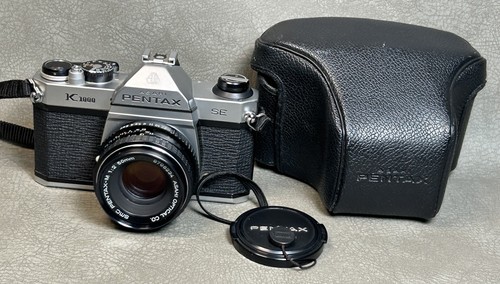 Asahi pentax k1000 fotocamera - asahi,