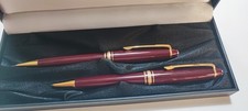 Montblanc Meiserstruck set penna a sfera , Matita portamine VINTAGE 
