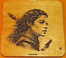 Pirografia Laser: La Valchiria,