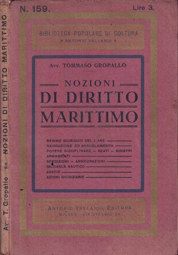 Nozioni diritto marittimo - di,