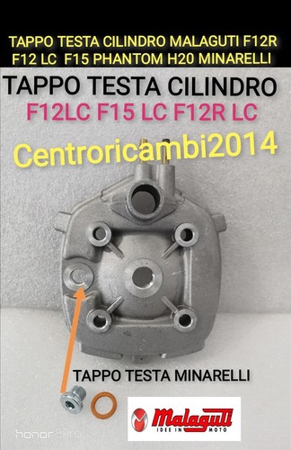 Tappo testa cilindro malaguti - tappo,