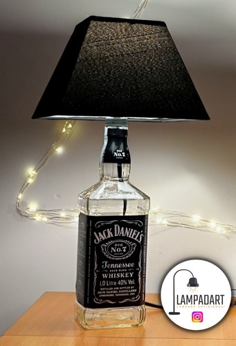 Lampada bottiglia jack - lampada,
