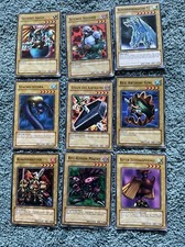 YU-GI-OH 9 carte vintage 💎