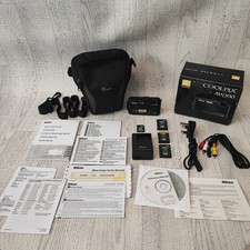 NIKON COOLPIX AW100 16,0 MP FOTOCAMERA DIGITALE GPS INTEGRATA IMPERMEABILE NERA IN SCATOLA 