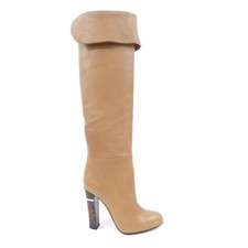 Stivali donna Sergio Rossi misura 35,5 pelle marrone