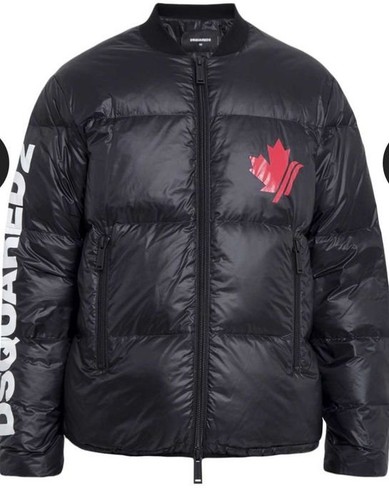 Men dsquared2 puffer black - black, 40