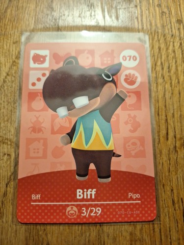 Animal crossing amiibo card - animal,
