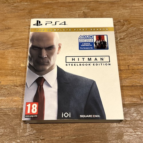 Hitman steelbook edition ps4 - steelbook,
