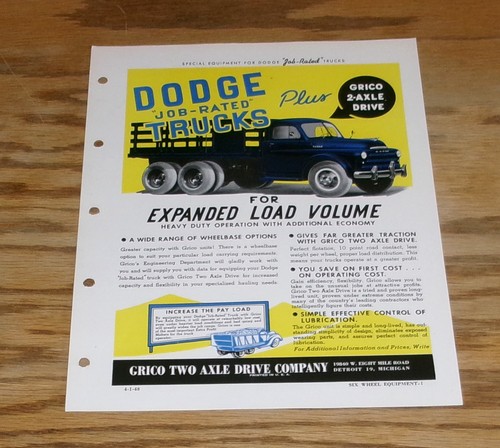Brochure foglio vendita