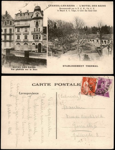 Cpa luxeuil les - luxeuil-les-bains, foto