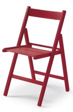 Sedie pieghevoli in legno