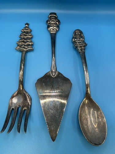 Set posate natalizie - , argento