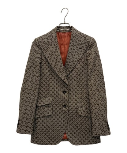 Gucci logo tailored jacket - tailored,