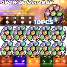 10 pezzi 7 LED COB Par faretto