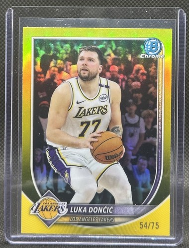 2025 bowman chrome - chrome, luka