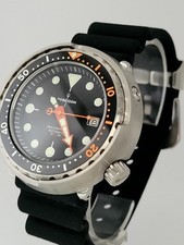 Orologio Poseidon 50mm Nero Subacqueo 'Tuna' NH35 Seiko TMI Auto Movt 300m 1 di 5