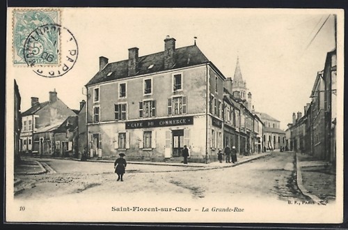 Cpa saint florent - cpa, saint-florent-sur-cher,