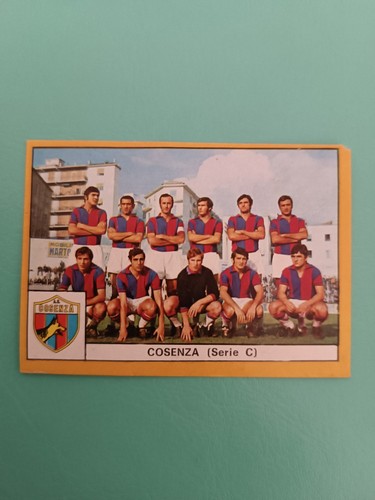 Figurina cosenza squadra album - figurina,