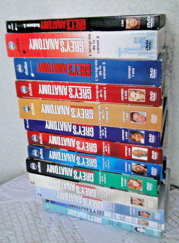 Dvd serie grey anatomy - dvd,