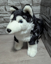 Peluche cane cucciolo husky