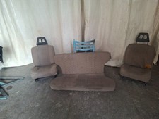 COPPIA SEDILI ANTERIORI e POSTERIORI  AUTOBIANCHI A112 - ELGANT - ELITE - JUNIOR