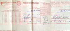 § SOC. ELETTRICA CAMPANIA 1941 - AL VERSO PUBBLICITA' APPARECCHI ELETTRICI