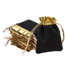 Velvet drawstring bags x - velvet, 3.15"