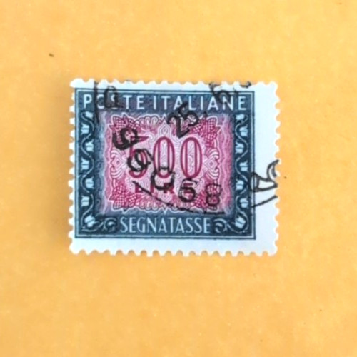 Francobollo segnatasse poste - francobollo,