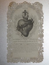 Image pieuse canivet dentelle