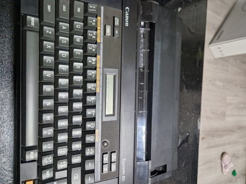 Canon typestar typewriter - typestar, 80