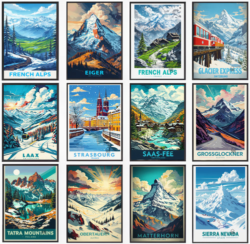 Poster viaggio vintage - viaggio,