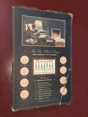 Calendario vintage 1936 lenti - vintage,