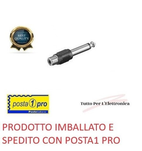 Adattatore spina jack 3 - spina,