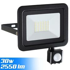 Faro LED 30W Luce Alta Luminosità 2550 lm Faretto esterno con Sensore Movimento