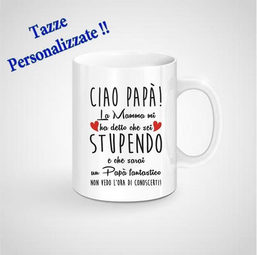 Tazza latte papa bebe - tazza, papa'