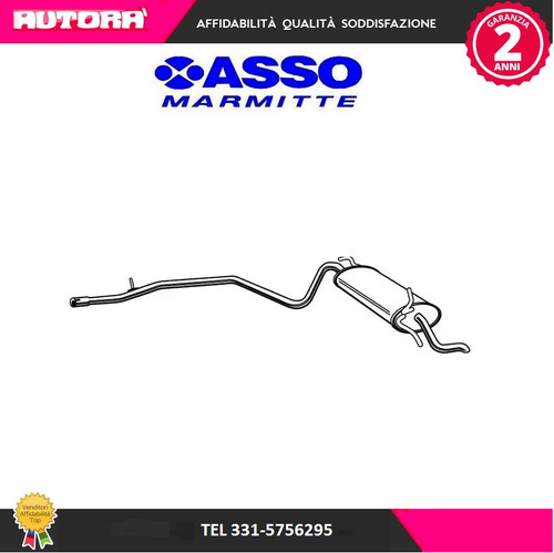 127096 marmitta terminale - marmitta,