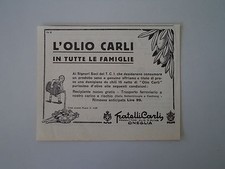advertising Pubblicità 1934
