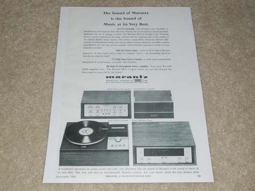 Pubblicità marantz 1966 1 - marantz,