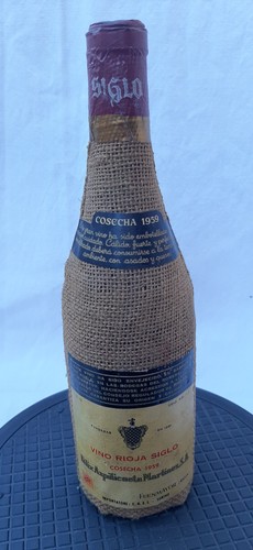 Vino rioja siglo cosecha - cosecha, 1959