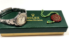 Womens 1970s Rolex SS Datejust