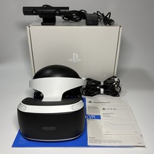 VISORE VR SONY PS4 PLAYSTATION 4 REALTA' AUMENTATA COMPLETO OTTIMO CON SCATOLA