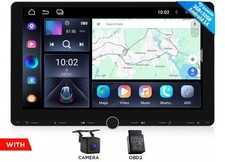 10.1" 2DIN Android14 Car Stereo Apple CarPlay Android Auto GPS Sat Nav Bluetooth