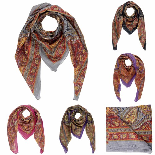 Panno cotone fiori - , indiani