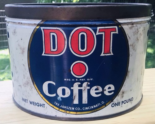 Vintage dot coffee janszen - coffee, co