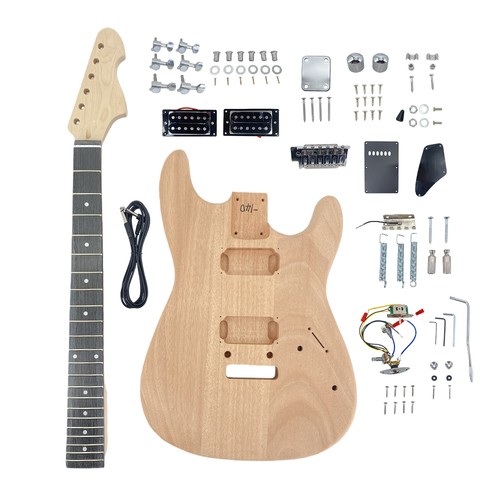 Kit chitarra elettrica mogano - kit,