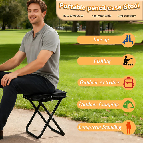 Sgabello pieghevole portatile - sgabello,