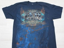 Maglietta BB Kings Blues Club All Over Print Wings Graphic Art (L) chitarra Gibson 